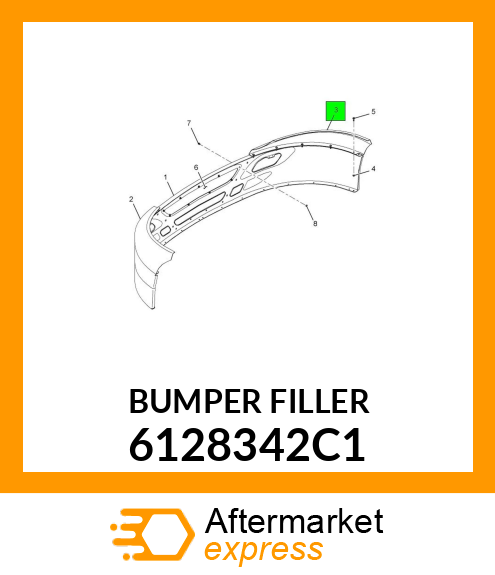 BUMPER_FILLER 6128342C1