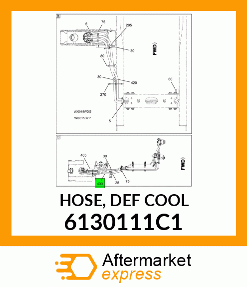 HOSE_,_DEF_COOL 6130111C1