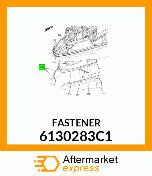 FASTENER 6130283C1