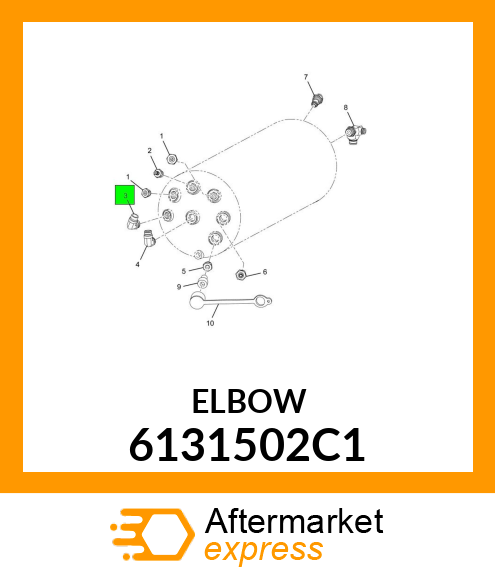 ELBOW 6131502C1