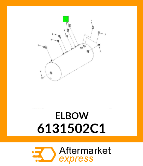 ELBOW 6131502C1