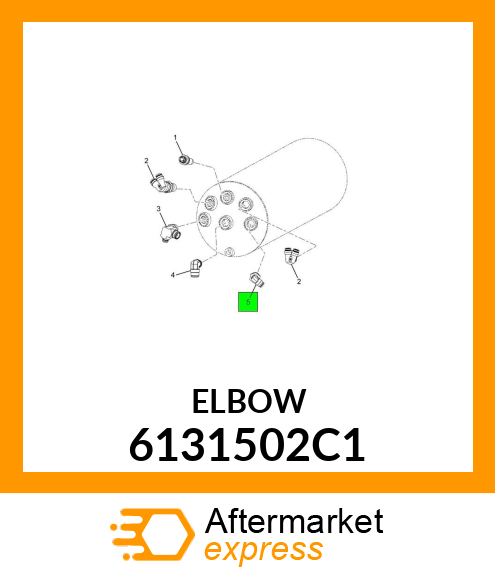 ELBOW 6131502C1