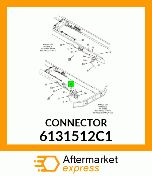 CONNECTOR 6131512C1