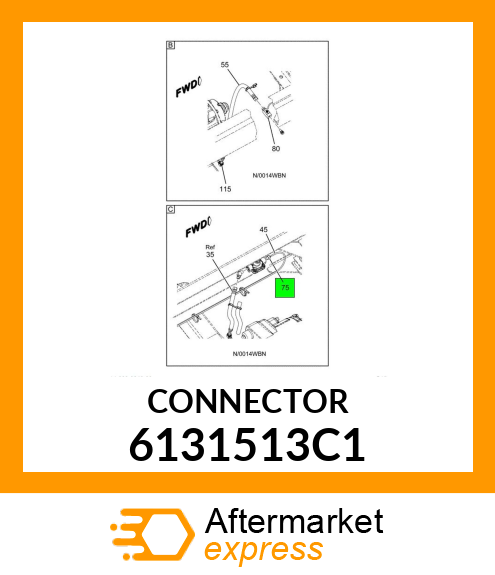 CONNECTOR 6131513C1