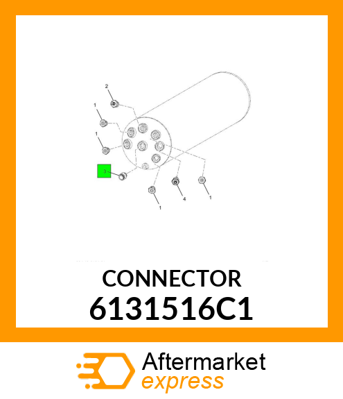 CONNECTOR 6131516C1