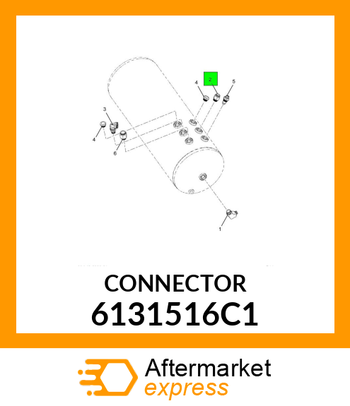 CONNECTOR 6131516C1