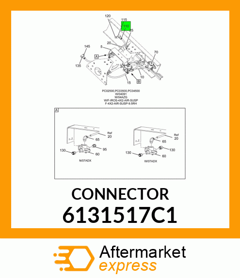 CONNECTOR 6131517C1