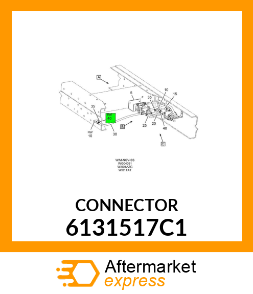 CONNECTOR 6131517C1