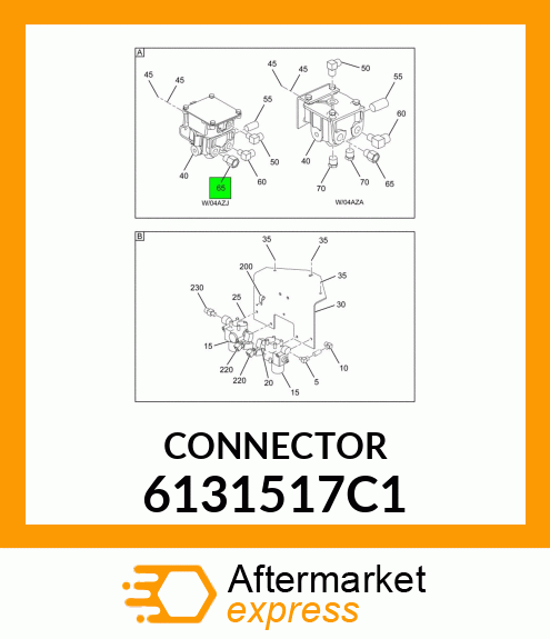 CONNECTOR 6131517C1