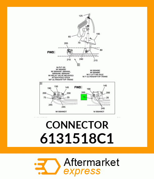 CONNECTOR 6131518C1