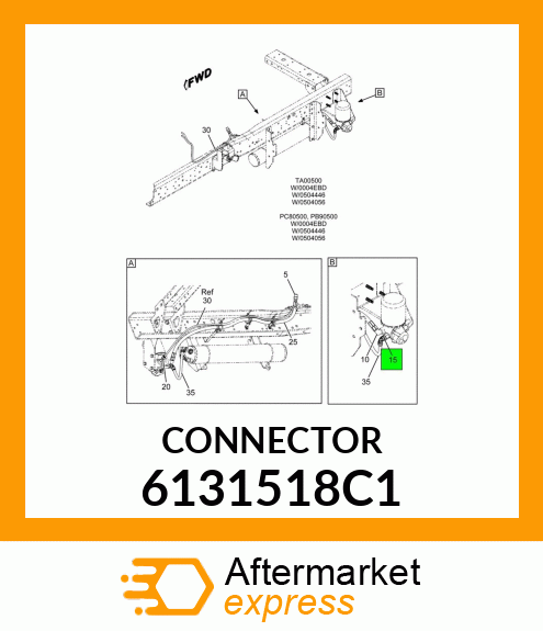 CONNECTOR 6131518C1