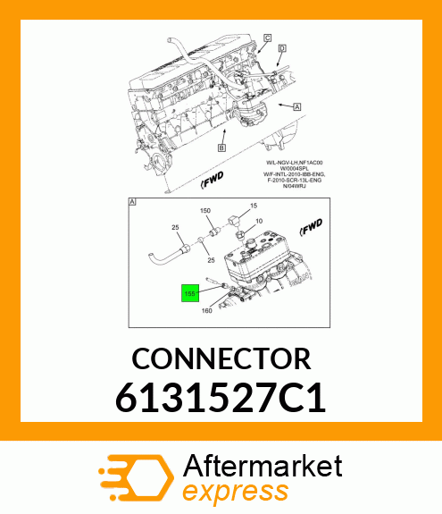 CONNECTOR 6131527C1