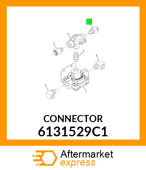 CONNECTOR 6131529C1