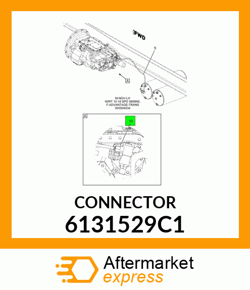 CONNECTOR 6131529C1