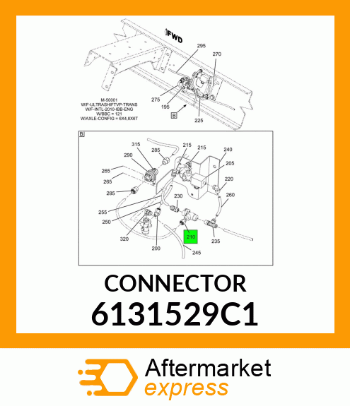 CONNECTOR 6131529C1