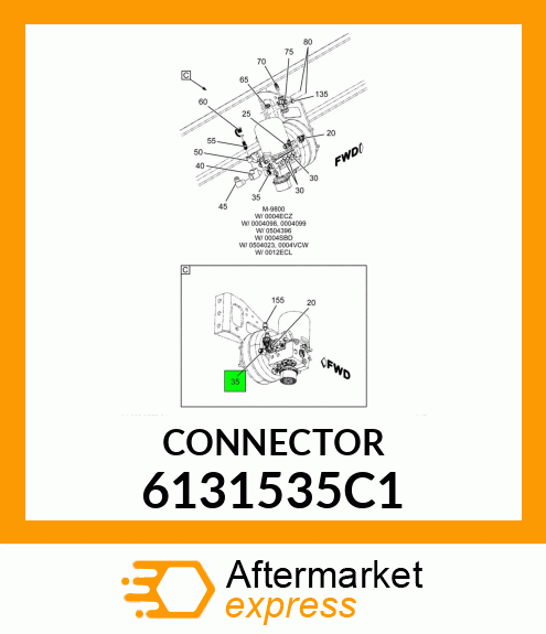 CONNECTOR 6131535C1