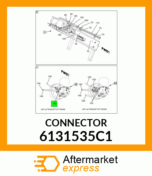 CONNECTOR 6131535C1