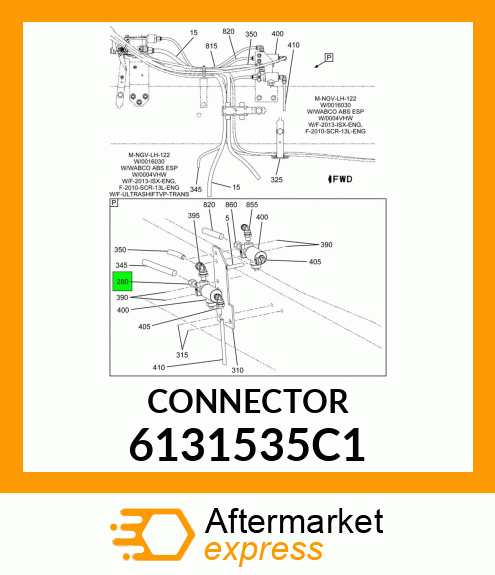 CONNECTOR 6131535C1