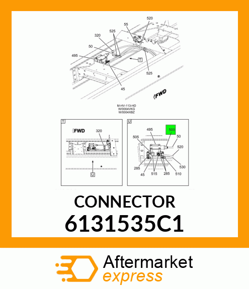 CONNECTOR 6131535C1