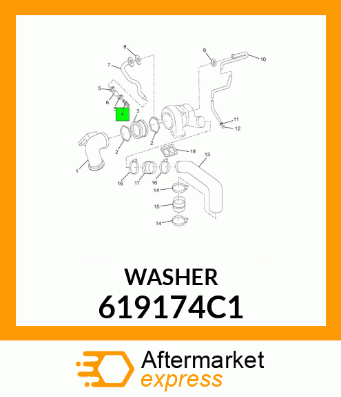 WASHER 619174C1