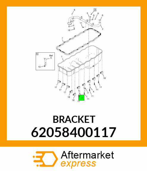 BRACKET 62058400117