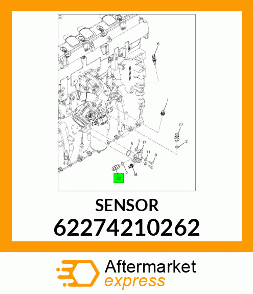 SENSOR 62274210262