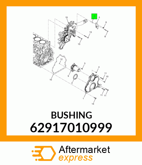 BUSHING 62917010999