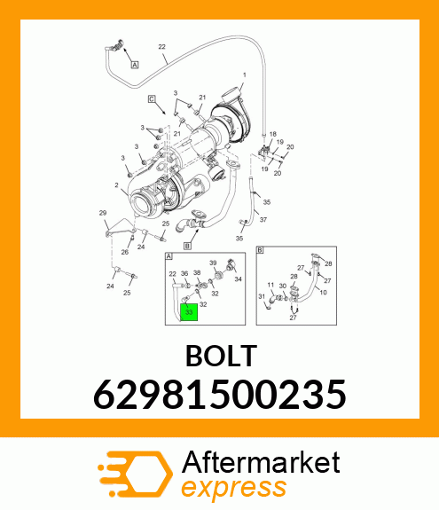 BOLT 62981500235