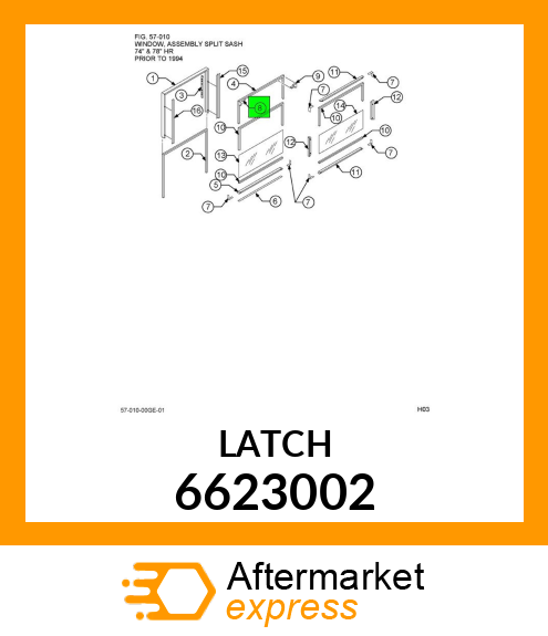 LATCH 6623002