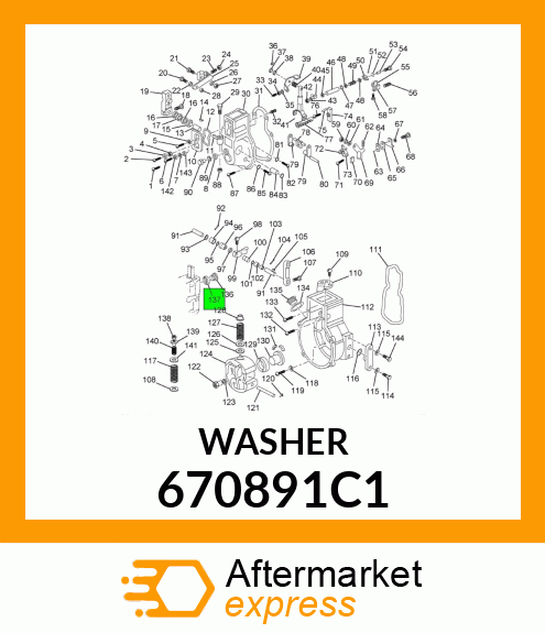 WASHER 670891C1