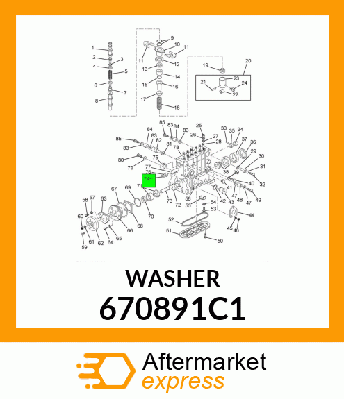 WASHER 670891C1