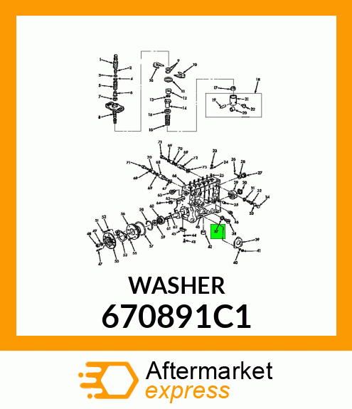 WASHER 670891C1