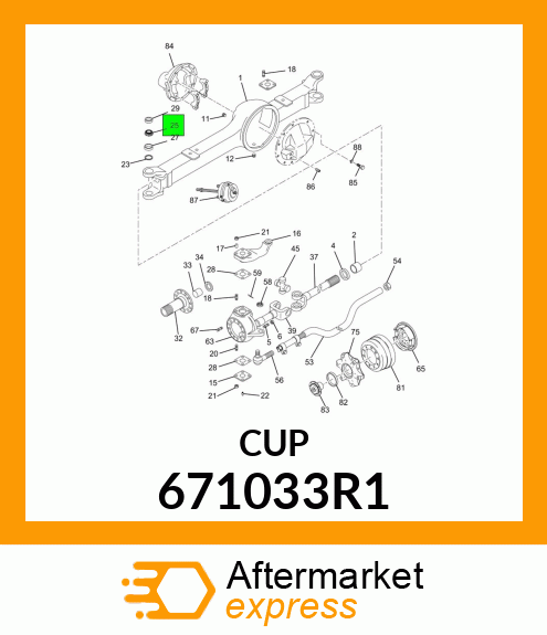 CUP 671033R1