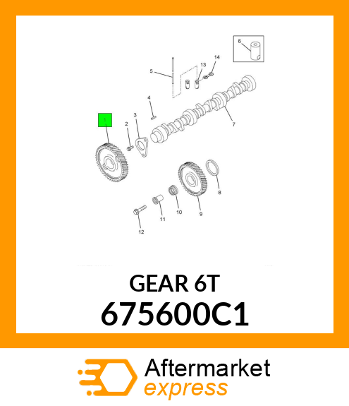 GEAR66T 675600C1