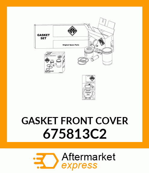 GASKET FRONT COVER 675813C2