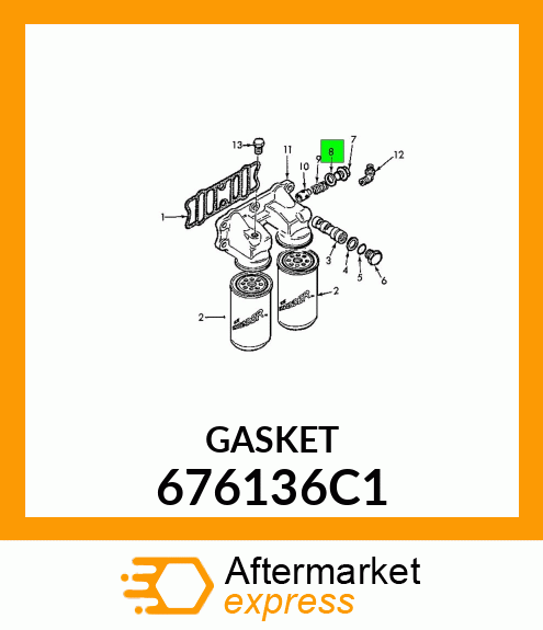 GASKET 676136C1