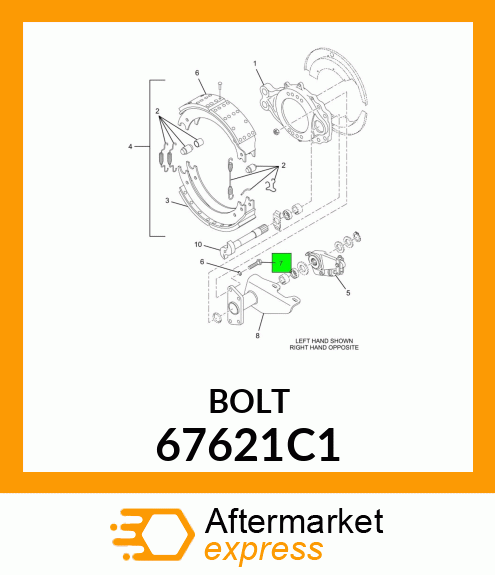 CAPSCREW 67621C1