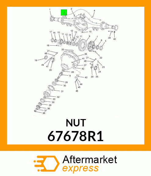 NUT 67678R1