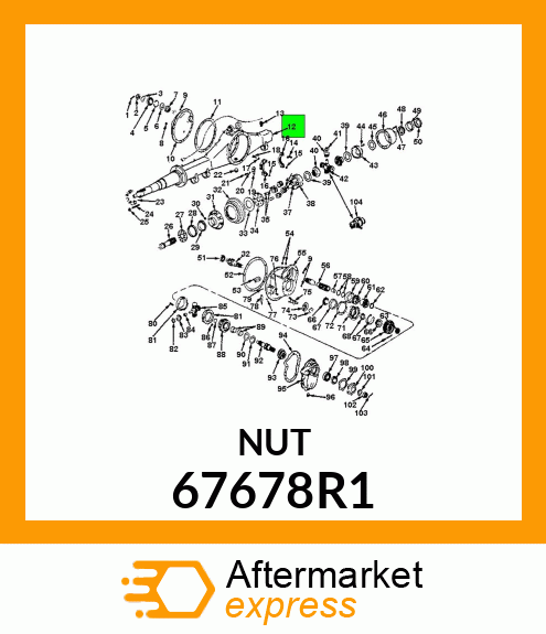 NUT 67678R1