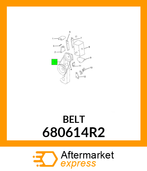 BELT 680614R2