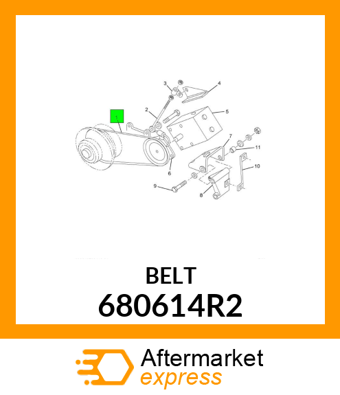 BELT 680614R2
