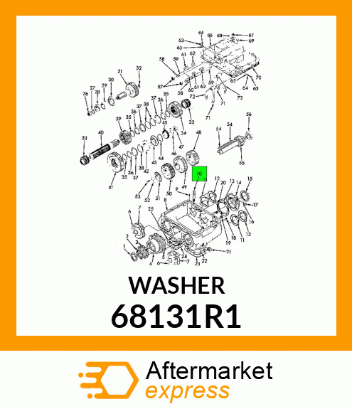 WASHER 68131R1