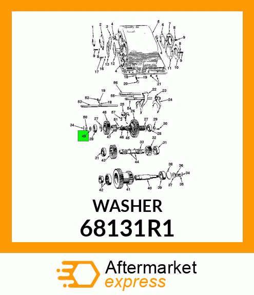 WASHER 68131R1