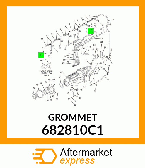 GROMMET 682810C1