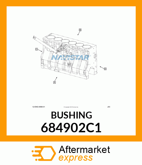 BUSHING 684902C1