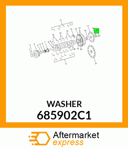 WASHER 685902C1