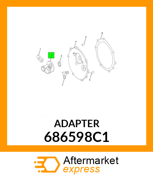 ADAPTER 686598C1