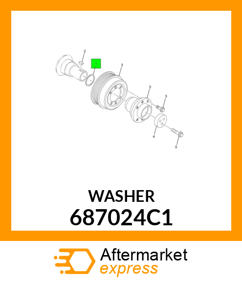 WASHER 687024C1