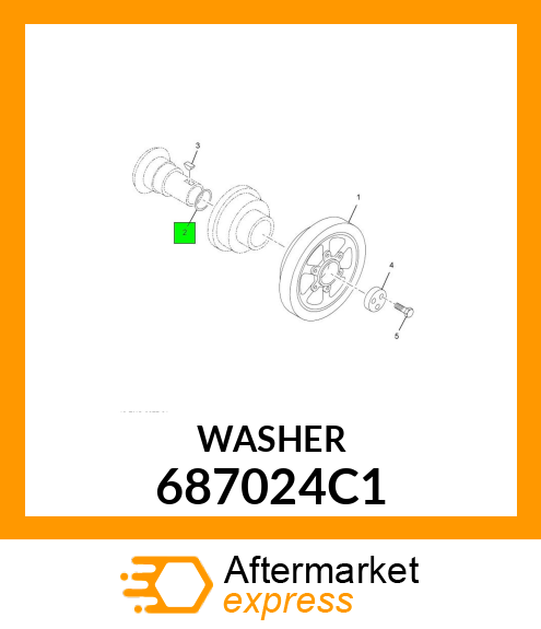 WASHER 687024C1