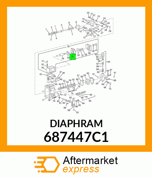 DIAPHRAM 687447C1